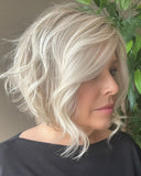 Trendy asymmetrical bob wig