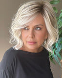 Trendy asymmetrical bob wig