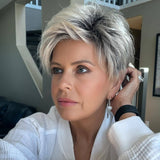 Modern pixie wig