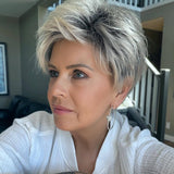 Modern pixie wig