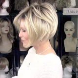 2022 Soft White Gold BOB Wig