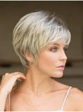 Sweet Light White Gold Short Wig