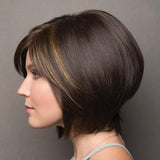 Front Mixed Brown / Black BOB Wig